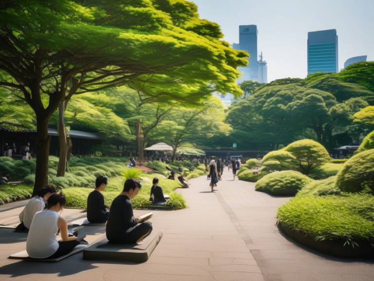 Green Escapes: Finding Peace in Shibuya’s Urban Parks and Gardens